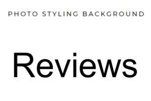 Photo Styling Background Review